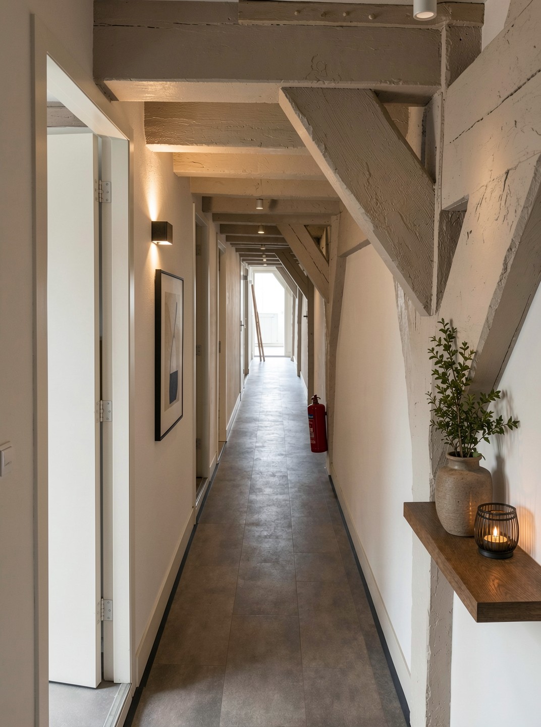 Hal op de eerste verdieping van Verwerijstraat 28B