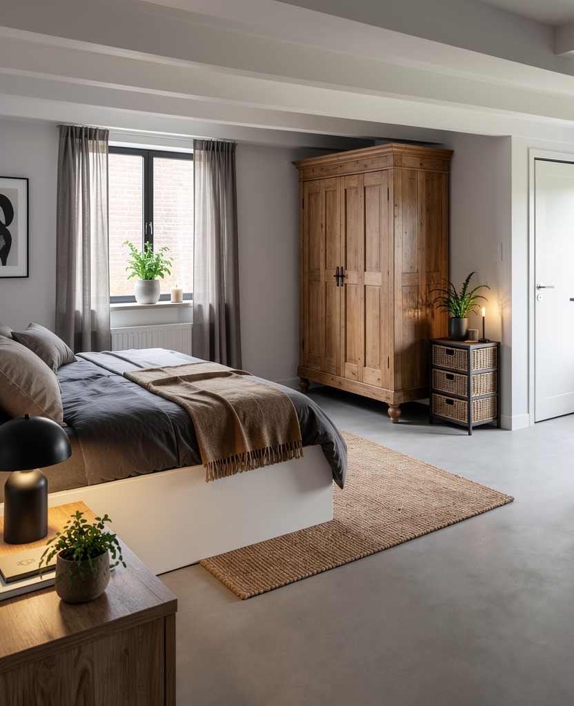 Eerste slaapkamer van Verwerijstraat 28B
